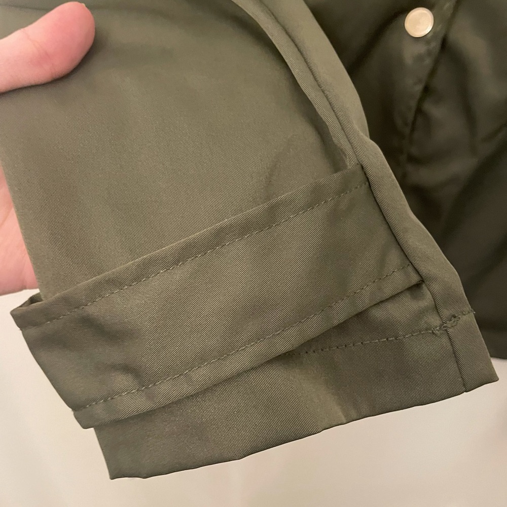 Zara Basic Olive/Army Green Jacket - image 5